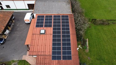 Autoconsumo solar fotovoltaico en Gijón: 17.6 kWp en Llagar