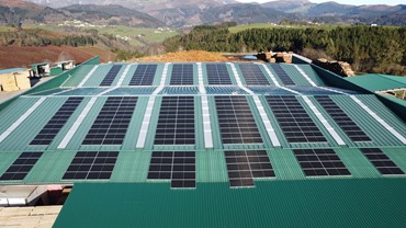 Instalación de paneles solares en Tineo: 120.5 kWp en empresa del sector maderero