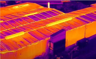 Inspección termográfica de placas solares