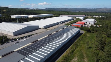 Autoconsumo solar fotovoltaico de 216.4 kWp de potencia en As Pontes
