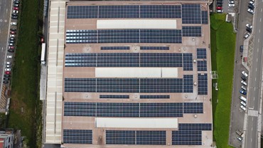 Instalación solar fotovoltaica de 1.2 MWp sobre cubierta en Gijón