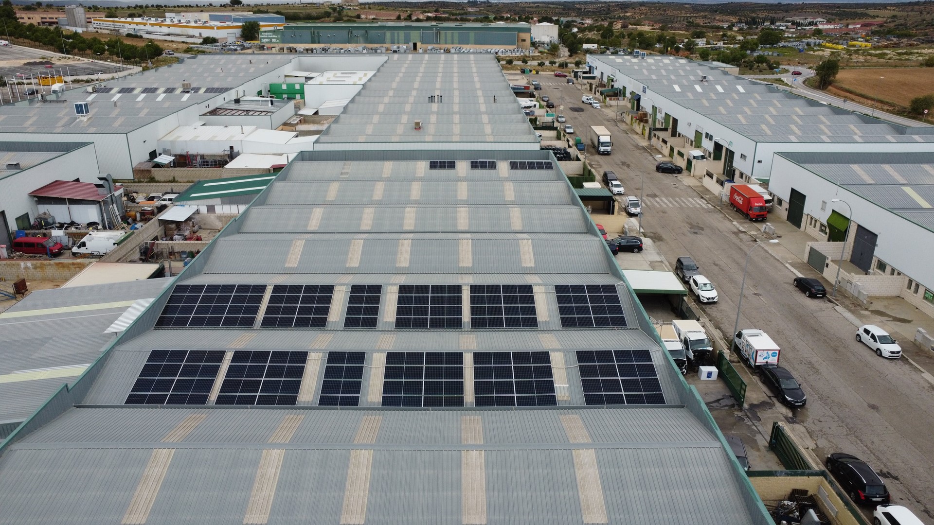 Instalación de autoconsumo industrial en Madrid